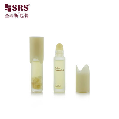membeli BLPY 10ML Baru Datang Kaca Roll On Botol Dengan Cap Bentuk Unik Untuk Minyak Esensial online manufacture