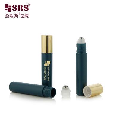 membeli Botol Roller Kosmetik Plastik Kustom 12 ML Wadah Kemasan Tutup Aluminium Bola Baja Logam online manufacture