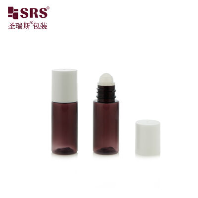 membeli Botol Roll On PET 15ml Wadah Plastik Kosong untuk Minyak Esensial Serum Mata Perawatan Tubuh Cair online manufacture