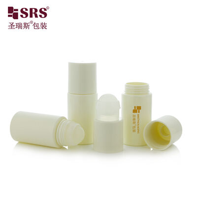 membeli Eco Friendly PET Roll On Bottle 50ml Screw Neck Empty Cosmetic Container Untuk Minyak Tubuh Deodorant Serum Mata Kemasan online manufacture