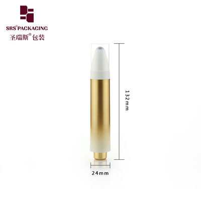 membeli Empty 10ml Vacuum Press Airless Roll On Bottle Portable Cosmetic Roller Bottle untuk Serum Mata online manufacture