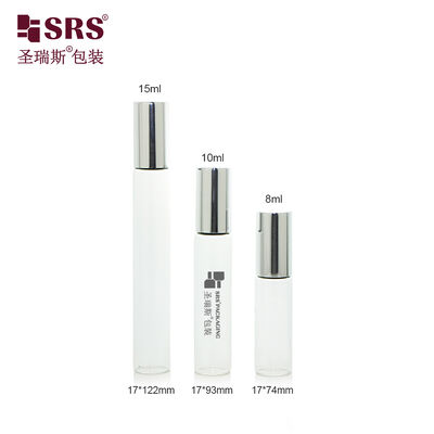 membeli 10ml 17mm Tubular Glass Roll-On Bottle Cosmetic Essential Oil Roller Vial online manufacture