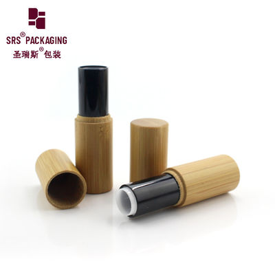 Beli 5ml natrual organik bambu plastik memutar ke atas botol lipstik kosong online manufacture