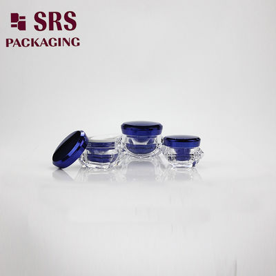 Beli bentuk berlian 5g 15g 30g 50g double wall topeng wajah mewah wadah akrilik dengan tutup online manufacture