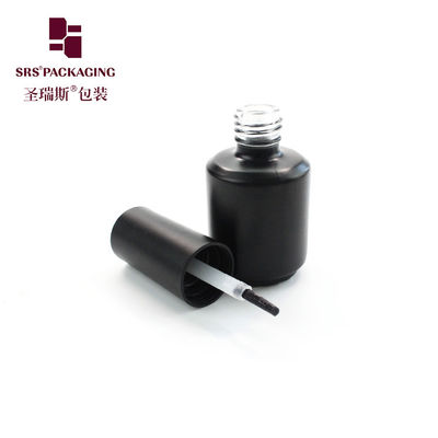Beli 1/2 oz 15ml botol kaca kosong yang dibasahi hitam untuk menghilangkan cat kuku online manufacture
