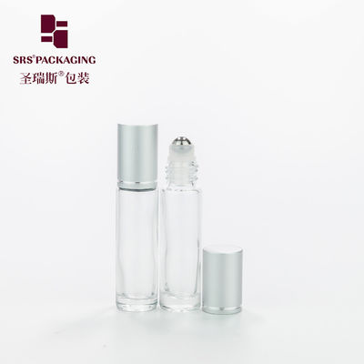 Beli 10ml 1/3 oz kaca dinding tebal bening botol rol kosong minyak esensial online manufacture