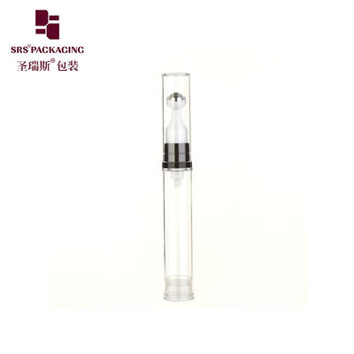 Beli botol airless 5ml berwarna putih transparan plastik tahan lama ukuran mini perjalanan roller krim mata online manufacture