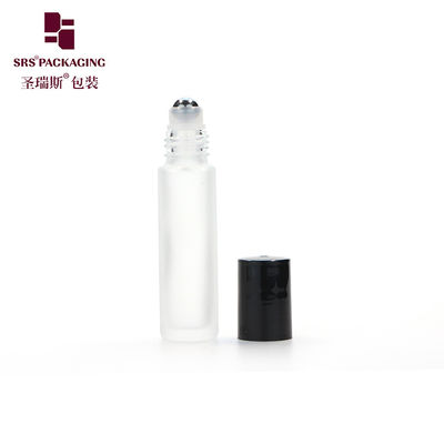 Beli jumlah stok botol minyak esensial kaca bergelendong kosong 10 ml dengan tutup plastik hitam online manufacture
