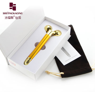 Beli grosir emas mewah getaran lift wajah bentuk Y alat pijat kecantikan wajah online manufacture