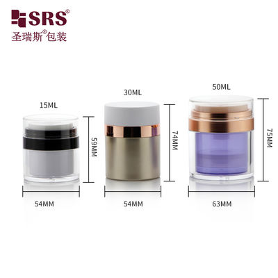 Beli 15ml 30ml 50ml Wadah Toples Krim Kosmetik Akrilik yang Dapat Diganti Pengap online manufacture