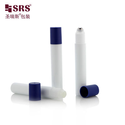 Beli Injeksi Warna Putih Bulat Perawatan Mata Serum Plastik Kosong 15ml Botol Gulung online manufacture