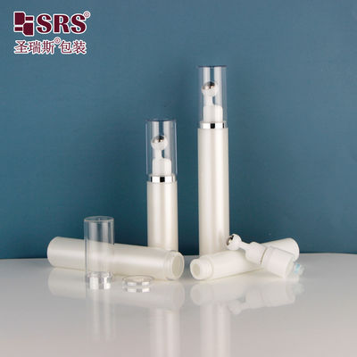 Beli 10ml 15ml Airless Acrylic Double Wall Cosmetic Eye Cream Press Roll On Bottle Pilihan terbaik online manufacture