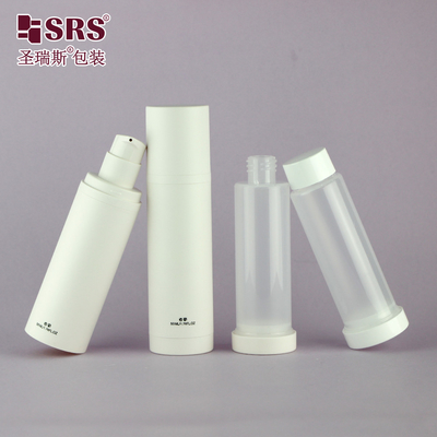 30ml 50ml 100ml PP PCR Daur Ulang Serum Airless Kosong