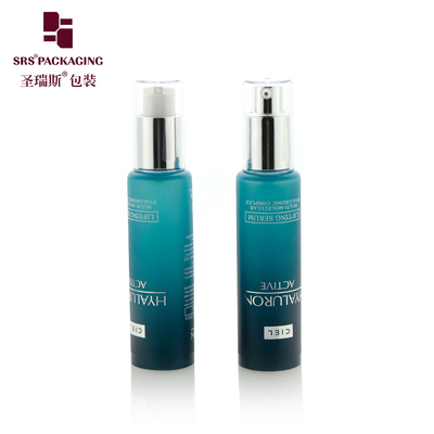 30ML 50ML kosong PE Plastik Yayasan Kosmetik Tabung Squeeze Pompa Cairan