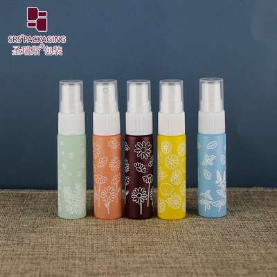 Colorful Custom Printed Glass Sprayer Bottle Sampel Parfum Atomizer 10ml