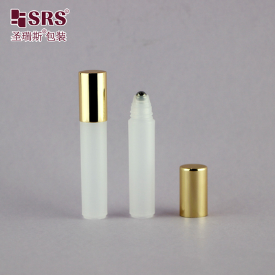 3ml Kosmetik kosong Pabrik Roller Steel Ball Eye Serum Sampel Botol Plastik