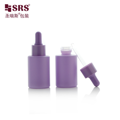 Minyak Harum Bulat Kosmetik Tanpa Kebocoran Lembut Macaron Warna Cantik Botol Kaca Dropper 30ml