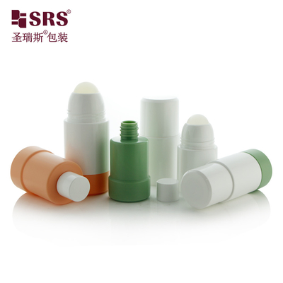 50ML 75ML Kosmetik PP PCR kosong Botol Deodoran Gel Roller Ball yang dapat diisi ulang