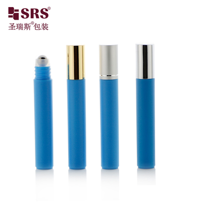 8ml Injeksi Kosong Warna Padat Plastik Serum Mata Pijat Roll On Bola Botol