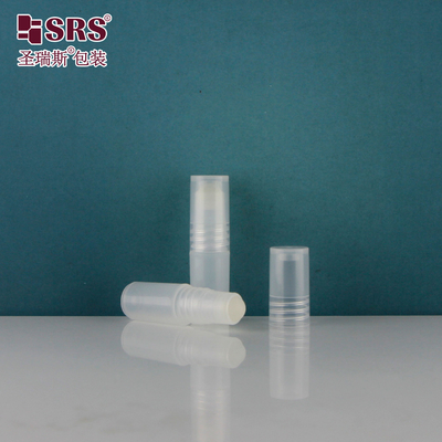 3ml Mini Plastik Kosong PP PCR Bahan Daur Ulang Sampel Serum Roll On Botol Minyak