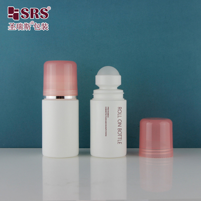 60ml 2 oz PP PCR Plastik Disesuaikan Warna Daur Ulang Gel Roller Botol Empty Roll On Deodorant Botol