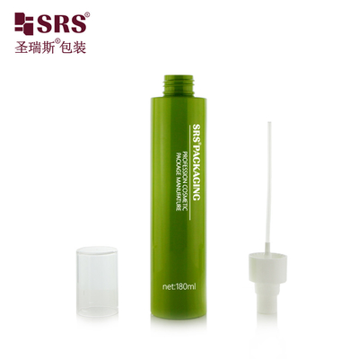 180ml 6 oz Plastik Kosong Penyemprot kustomisasi Botol semprotan PET Kabut halus