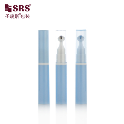 Bahan AS PP yang dapat diisi ulang Lotion Perawatan Kulit Serum Gel Roller Packaging Airless Roll On Bottle Plastik