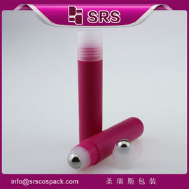 SRS kemasan grosir 35ml lotion perawatan pribadi botol plastik roll-on dengan logam