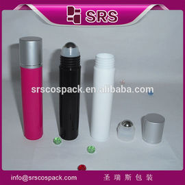 SRS Produsen jual panas murah 35ml plastik roll daur ulang pada botol dengan tutup aluminium