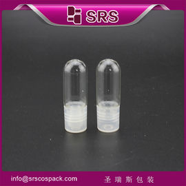 SRS poluar kosong 3 ml Kemasan minyak esensial kaca, sampel Roll On Bottle dengan tutup plastik