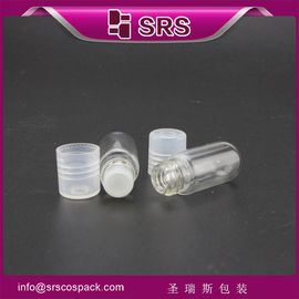 mini 3ml roll transparan pada produk botol kaca kosmetik