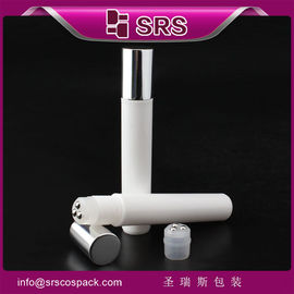 SRS produk baru 2015 grosir 15ml roll pada botol plastik dengan tiga bola untuk pijat mata
