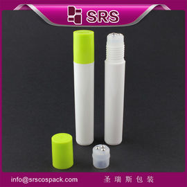 Penyedia wadah SRS PP botol plastik roll-on 15ml dengan tutup sekrup PP untuk minyak zaitun
