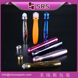 SRS Botol roll-on plastik 15ml dan botol bola roller parfum PETG 15ml untuk krim mata