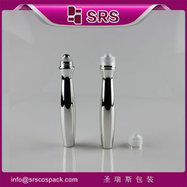SRS8447-15ML bentuk khusus krim mata PETG botol rol