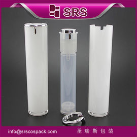 botol kosmetik tanpa udara, botol pompa lotion 15ml 30ml 50ml elegan