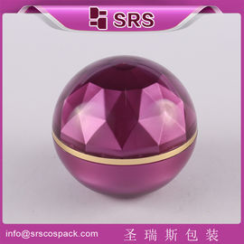 bentuk bola J011 15G 30G 50G acrylic cream jar produsen