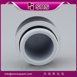 China pasokan bulat bentuk hitam J021 5g kosmetik sampel toples