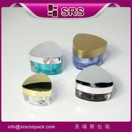 bentuk segitiga gaya baru J080 10ml 15ml 30ml 50ml botol plastik bening