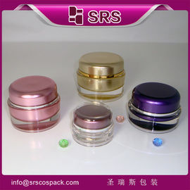 Kemasan Shengruisi J020-5ml 10ml 15ml 30ml 50ml 100ml 200ml botol krim akrilik kosong