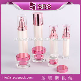 SRS grosir terlaris baru berkualitas tinggi 30ml 50ml 100ml botol plastik mewah kosong