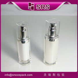SRS 30ml 50ml Bentuk mata akrilik kosong Plastik Lotion kosmetik Botol Untuk perawatan pribadi