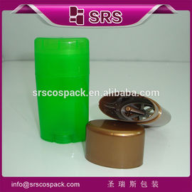 Pengemasan D042-15ml 50ml 75ml wadah deodoran plastik tongkat