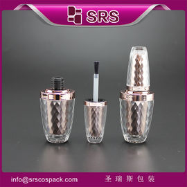Shengruisi kemasan NP-003 botol plastik 8ml gel kuku dengan tutup dan sikat