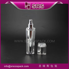 botol lotion bening L054 15ml 30ml 50ml 100ml botol plastik krim dengan pompa