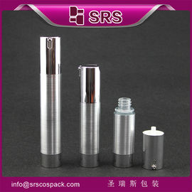 botol lotion airless berkualitas tinggi, wadah kosmetik 15ml 30ml 50ml