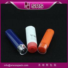 SRST 15ml 30ml 40ml 45ml tabung plastik berbentuk bulat untuk krim