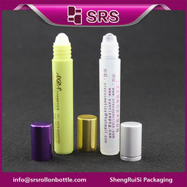 kemasan kosmetik roll plastik pada botol krim mata