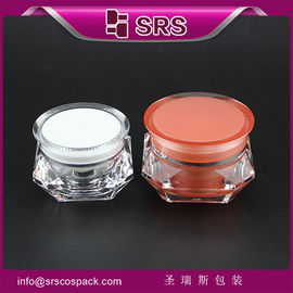 Kecantikan kualitas tinggi wadah krim perawatan kulit,plastik toples kosmetik