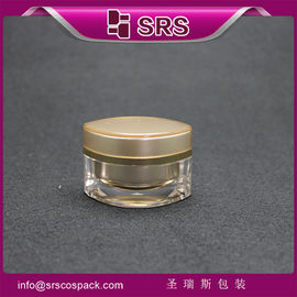 Kontainer kosmetik desain khusus produsen toples krim akrilik